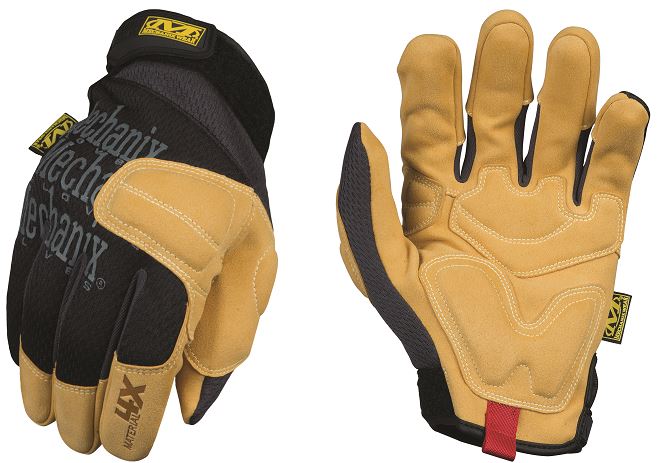 Material4X® Padded Palm Gloves (X-Large, (Brown/Black)